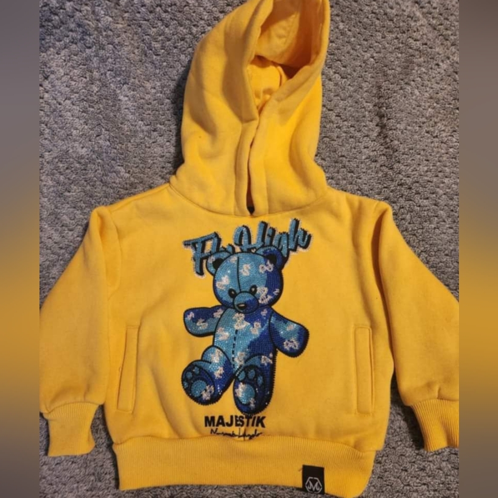 Yellow majestik hoodie